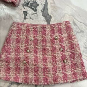 LoveShackFancy skirt NWT